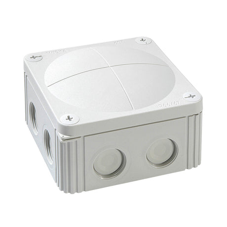 Kopplingsdosa 110x110x66 (vit) Rutab COMBI 607/TOM/VIT Normprodukter Solproffset