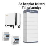 Solis S6 + Pylontech | Ac kopplat batteri till Solaredge Solcellsbatteri Pylontech