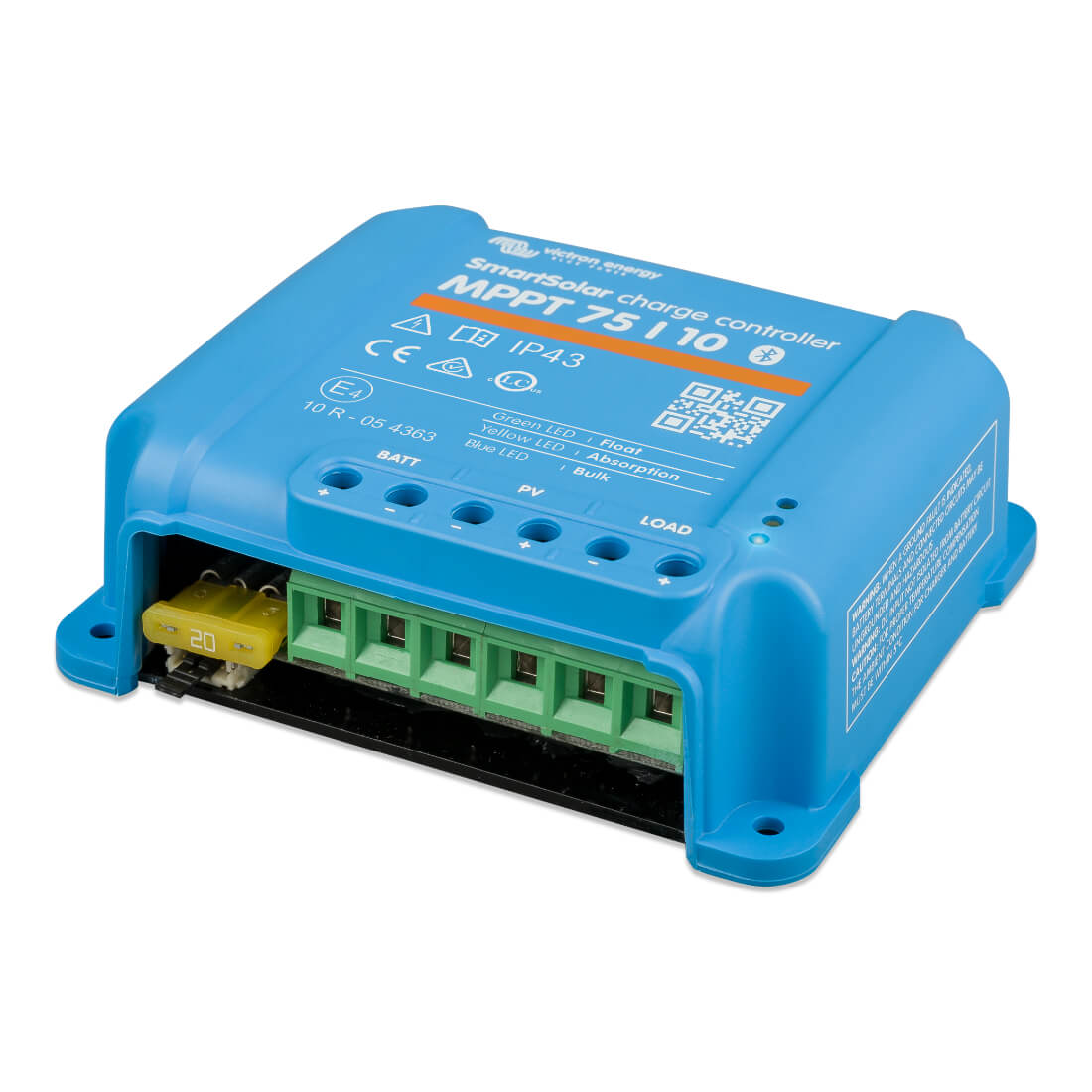 Victron - Solcellsregulator Smartsolar MPPT 75/10 - BLUETOOTH (SCC075010060R) Solproffset