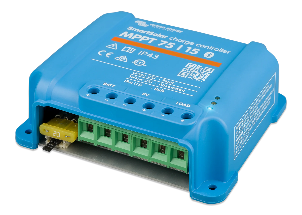 Victron - Solcellsregulator Smartsolar MPPT 75/15 - BLUETOOTH (SCC075015060R) Solproffset