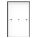 Trina solar | 445W | Glas glas panel Vertex S+ N-Type |Triple-Cut | Helsvart solpanel Solpanel solproffset