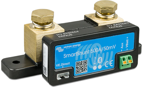 Victron - Smartshunt 500A/50MV - BLUETOOTH (SHU050150050) Solproffset
