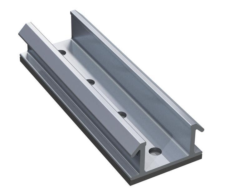 Esdec ClickFit EVO -Monteringsprofil Landskap (1008048) Montagematerial Solproffset